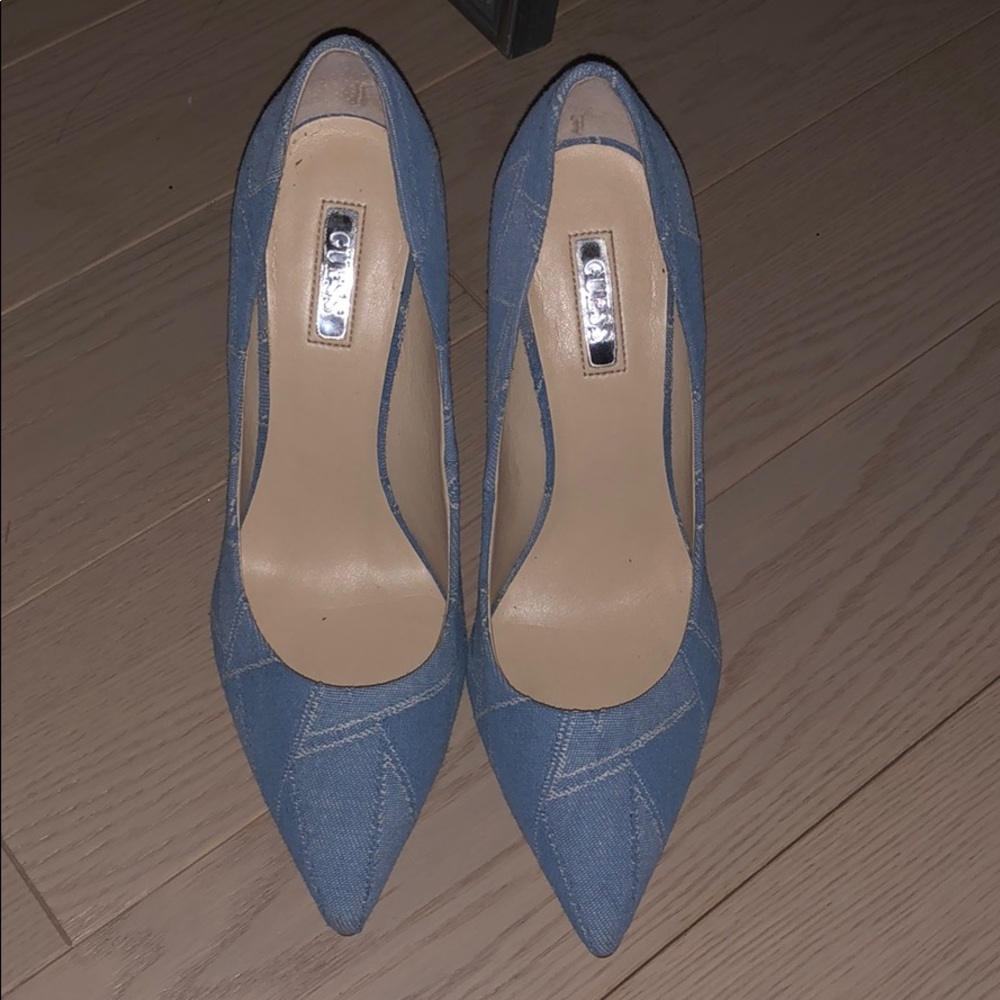 Denim Heels